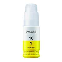 BOTELLA DE TINTA CANON GI-10Y AMARILLO RENDIMIENTO 7 700 PAGINAS COMPATIBLE: G6010 G5010 GM2010