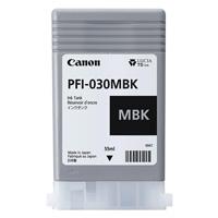 TANQUE DE TINTA CANON PFI-030 MBK NEGRO MATE COMPATIBLE: TA-20 TA-30 CAPACIDAD 55 ML