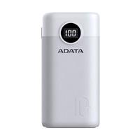 BATERIA DE RESPALDO POWER BANK ADATA P10000QCD 10000MAH/2 USB A/ 1 USB C/INDICADOR DE CARGA DIGITAL/BLANCO (AP10000QCD-DGT-CWH)