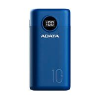 BATERIA DE RESPALDO POWER BANK ADATA P10000QCD 10000MAH/2 USB A/ 1 USB C/INDICADOR DE CARGA DIGITAL/AZUL (AP10000QCD-DGT-CDB)