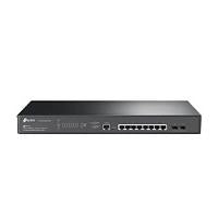 SWITCH | TP-LINK | TL-SG3210XHP-M2 | 8 PUERTOS RJ45 GIGABIT 100/1000/2500 MBPS POE | ADMINISTRABLE | CON 2 RANURAS 10G SFP 1 RJ45 CONSOLA Y 1 MICRO-USB CONSOLA L2 JETSTREAM |  PARA RACK 19 PULGADAS