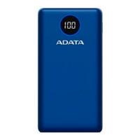 BATERIA DE RESPALDO POWER BANK ADATA P20000QCD 20000MAH/2 USB A/ 1 USB C/INDICADOR DE CARGA DIGITAL/AZUL (AP20000QCD-DGT-CDB)