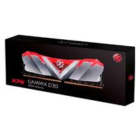 MEMORIA ADATA UDIMM DDR4 16GB PC4-25600 3200MHZ CL16 1.35V XPG GAMMIX D30 ROJO CON DISIPADOR PC/GAMER/ALTO RENDIMIENTO (AX4U320016G16A-SR30)