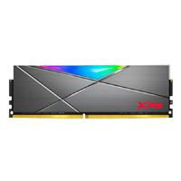 MEMORIA ADATA UDIMM DDR4 8GB PC4-25600 3200MHZ CL16 1.35V XPG SPECTRIX D50 RGB GRIS CON DISIPADOR PC/GAMER/ALTO RENDIMIENTO ( AX4U32008G16A-ST50)
