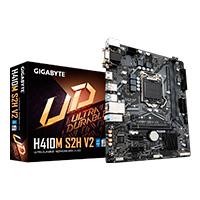 MB GIGABYTE H410 INTEL S-1200 10A GEN/2XDDR4 2666MHZ/VGA/DVI/HDMI/2XUSB 3.2/M.2/MICRO ATX/GAMA BASICA