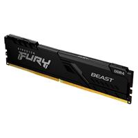 MEMORIA KINGSTON UDIMM DDR4 16GB 2666MHZ FURY BEAST CL16 288PIN 1.2V C/DISIPADOR DE CALOR P/PC/GAMER/ALTO RENDIMIENTO (KF426C16BB1/16)