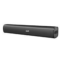 MINI BARRA DE SONIDO PORTATIL / 2.0 CANALES/RECARGABLE /BLUETOOTH/ USB/ AUX/ FM/ 20W RMS