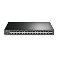 SWITCH | TP-LINK | TL-SG3452P | L2+ ADMINISTRABLE DE 52 PUERTOS GIGABIT | CON 48 PUERTOS POE+ | 4 RANURAS SFP