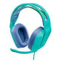 AUDIFONOS GAMING TIPO DIADEMA LOGITECH G335 MINT  ALAMBRICO 3.5MM SUPER LOGERO 240G PC  XBOX  PLAYSTATION  NINTENDO  SWITCH  DISCORD