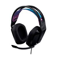 AUDIFONOS GAMING TIPO DIADEMA LOGITECH G335 BLACK  ALAMBRICO 3.5MM SUPER LOGERO 240G PC  XBOX  PLAYSTATION  NINTENDO  SWITCH  DISCORD