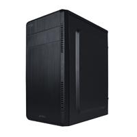 GABINETE ACTECK KIOTO GC240 / MINI TORRE / MICRO ATX  MINI ITX / FUENTE 500W / METAL / NEGRO / AC-932547