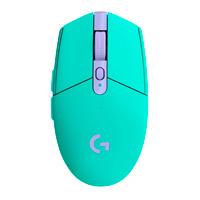 MOUSE GAMING LOGITECH G305 LIGHTSPEED MINT OPTICO INALAMBRICO USB 1MS CON SENSOR HERO 12000DPI 6 BOTONES