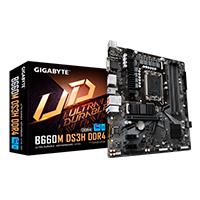 MB GIGABYTE B660 INTEL S-1700 12A GEN/4XDDR4 3200MHZ/HDMI/DP/3X USB 3.2/MICRO ATX/GAMA MEDIA