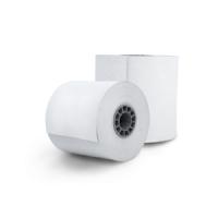 PAQUETE ROLLO PAPEL TERMICO GHIA 57X60 MM /10 PIEZAS /PARA IMPRESORAS DE 58MM // REACCION NEGRO