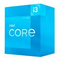 PROCESADOR INTEL CORE I3-12100 S-1700 12A GEN /3.3 - 4.3 GHZ /CACHE 12MB /4 CORES /GRAFICOS UHD 730 /CON DISIPADOR /COMPUTO BASICO IPA