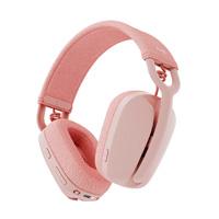 AUDIFONOS CON MICROFONO TIPO DIADEMA LOGITECH ZONE VIBE 100 WIRELESS COLOR ROSA BLUETOOTH  USB AND #8209;A  RECARGABLES CONTROL DE AUDIO INTEGRADO