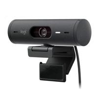 WEBCAM LOGITECH BRIO 500 GRAFITO FHD 1080 A 30 FPS AUTO ENFOQUE  MICRÓFONO IA USB-C WIN/MAC OS