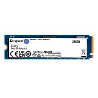 UNIDAD DE ESTADO SOLIDO INTERNO 250GB KINGSTON SNV2S NV2 M.2 2280 NVME PCIE GEN 4X4 LECT. 3000 ESCRIT. 1300 MBS PC LAPTOP MINI PC (SNV2S/250G)