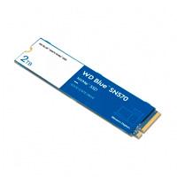 UNIDAD DE ESTADO SOLIDO SSD INTERNO WD BLUE SN570 2TB M.2 2280 NVME PCIE GEN3 X4 LECT.3500MBS ESCRIT.3500MBS PC LAPTOP MINIPC
