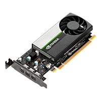 TARJETA DE VIDEO PNY NVIDIA QUADRO T4004/PCIE X16 3.0/4 GB/GDDR6/3X MINIDP 1.4/BAJO PERFIL/GAMA MEDIA/DISEÑO