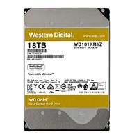 DISCO DURO INTERNO WD GOLD 18TB 3.5 ESCRITORIO SATA3 6GB/S 512MB 7200RPM 24X7 HOTPLUG NAS DVR NVR SERVER DATACENTER (WD181KRYZ)