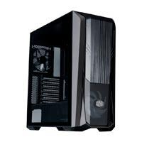 GABINETE COOLER MASTER MASTERBOX 500 CON VENTANA RGB  MIDI-TOWER  MINI-ITX/MICRO-ATX/ATX/E-ATX  NEGRO