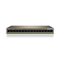 SWITCH TENDA TEG1016M GIGABIT DE 16 PUERTOS .EL CONMUTADOR OFRECE 16 PUERTOS RJ45 DE 10/100/1000 MBPS CON AUTONEGOCIACION. LA VELOCIDAD DE TRANSMISION FULL-DUPLEX DEL CONMUTADOR PUEDE ALCANZA