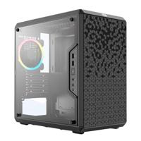 GABINETE COOLER MASTER MASTERBOX Q300L RAINBOW CON VENTANA RGB  MICRO-ATX  MICRO-ATX/MINI-ITX  USB 3.0  SIN FUENTE  NEGRO