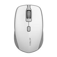 MOUSE ACTECK OPTIMIZE TRIP MI670 / INALAMBRICO / DUAL / RECEPTOR USB - BLUETOOTH / LASER / 1600 DPI / BLANCO / AC-934138