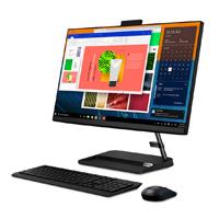 LENOVO IDEACENTRE AIO 3 24ITL6/ CORE I5-1135G7 2.4GHZ/8GB DDR4-3200 MAX 16GB/256GB SSD + 1TB HDD/23.8 FHD/COLOR NEGRO/WIN 11 HOME/1 AÑO EN CENTRO DE SERVICIO
