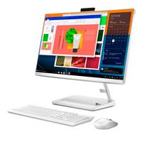 LENOVO IDEACENTRE AIO 3 24ITL6/CORE I3-1115G4 3.0GHZ/8GB(4GB Y 4GB DDR4-3200)MAX 16GB/1TB HDD/23.8 FHD/COLOR BLANCO/WIN 11 HOME/1 AÑO EN CENTRO DE SERVICIO