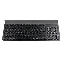 TECLADO ACTECK INSPIRE COMP TI695 / INALAMBRICO / DUAL / MULTIDISPOSITIVO / ESPAÑOL / 97 TECLAS / NEGRO  / AC-934206