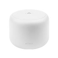 BOCINA ACTECK GLEE TINY AP410 / INALAMBRICA /  BLUETOOTH / 3W / CONEXION TWS / PROTECCION IPX7 CONTRA AGUA / BATERIA RECARGABLE 8 HRS / BLANCO / AC-935074