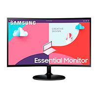 MONITOR LED SAMSUNG 27 PUlgaDAS  ESSENTIAL CURVO  FHD  75 HZ  PANEL VA  HDMI  VGA  1800R  4MS