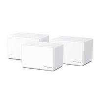 ROUTER | MERCUSYS | HALO H80X(3-PACK) |WIFI 6 | MESH | AX3000 | DOBLE BANDA  5GHZ (2402MBPS) 2.4GHZ(574MBPS) CUBRE HASTA 650METROS CUADRADOS CON ALTA ESTABILIDAD Y SIN CORTES