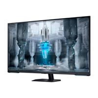 MONITOR LED SAMSUNG 43 PUlgaDAS  WIDESCREEN  UHD 3 840 X 2 160  ODYSSEY NEO G7 G70NC  BLANCO  SMART MONITOR  HDMI 2  USB 2  D. PORT 1  FLAT GAMER 144HZ  1MS  BOCINAS