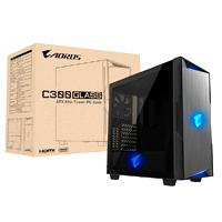 GABINETE GAMING GIGABYTE AC300G/ MEDIA TORRE / ATX/MICRO ATX/MINI ITX/ NEGRO/ SIN FUENTE/PC/GAMER