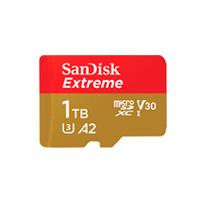 MEMORIA SANDISK MICRO SDXC 1TB EXTREME 190MB/S 4K CLASE 10 A2 V30 C/ADAPTADOR (SDSQXAV-1T00-GN6MA)