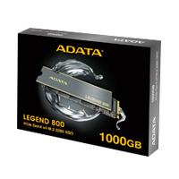 UNIDAD DE ESTADO SOLIDO SSD INTERNO 1TB ADATA LEGEND 800 M.2 2280 NVME PCIE GEN 4X4 LECT. 3500 ESCRIT.2800 MBS PC LAPTOP MINIPC 3DNAND DISIPADOR (ALEG-800-1000GCS)
