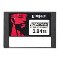 UNIDAD DE ESTADO SOLIDO SSD KINGSTON DC600M 3.84TB 2.5 SATA LECT.560/ESCR.530MBS P/SERVER SEDC600M/3840G