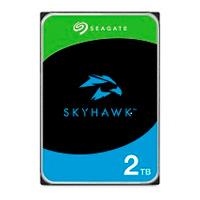 DISCO DURO INTERNO SEAGATE SKYHAWK 2TB 3.5 ESCRITORIO SATA3 6GB/S 256MB 5400RPM VIDEO VIGILANCIA 24X7 DVR Y NVR 1-8 BAHIAS 1-64 CAM