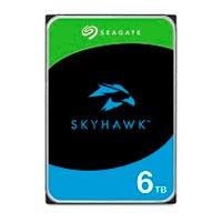 DISCO DURO INTERNO SEAGATE SKYHAWK 6TB 3.5 ESCRITORIO SATA3 6GB/S 256MB 5400RPM VIDEO VIGILANCIA 24X7 DVR Y NVR 1-16 BAHIAS 1-64 CAM