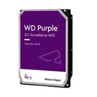 DISCO DURO INTERNO WD PURPLE 4TB 3.5 ESCRITORIO SATA3 6GB/S 64MB 5400RPM 24X7 DVR NVR 1-16 BAHIAS 1-64 CAMARAS (WD43PURZ)