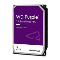 DISCO DURO INTERNO WD PURPLE 3TB 3.5 ESCRITORIO SATA3 6GB/S 256MB 5400RPM 24X7 DVR NVR 1-8 BAHIAS 1-64 CAMARAS (WD33PURZ)