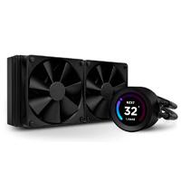 DISIPADOR DE ENFRIAMIENTO LIQUIDO NZXT KRAKEN 240 ELITE /NEGRO/DISPLAY-RADIADOR/GAMING