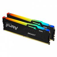 MEMORIA RAM KINGSTON FURYBEAST DDR5 RGB 64GB 5200MHZ (KIT2)(KF552C40BBAK2-64)