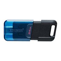 MEMORIA FLASH USB KINGSTON DATA TRAVELER 80M 64GB GEN 1 3.2(DT80M/64GB)