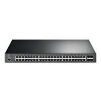 SWITCH | TP-LINK | TL-SG3452XP | 48 PUERTOS | GIGABIT | ADMINISTRABLE | JETSTREAM | 4 PUERTOS 10GE SFP+ L2+ CON 48 PUERTOS POE+