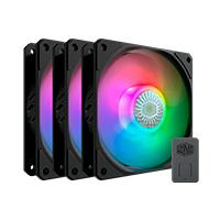 VENTILADOR COOLER MASTER 3 EN 1 SICKLEFLOW 120 ARGB/ NEGRO / GAMER