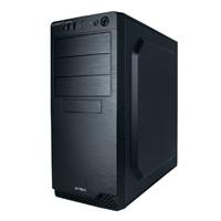 GABINETE ACTECK MILAN GM470 / MEDIA TORRE / ATX  MICRO ATX  MINI ITX / FUENTE 500W / VENTILADOR INCLUIDO / METAL / NEGRO / AC-932585